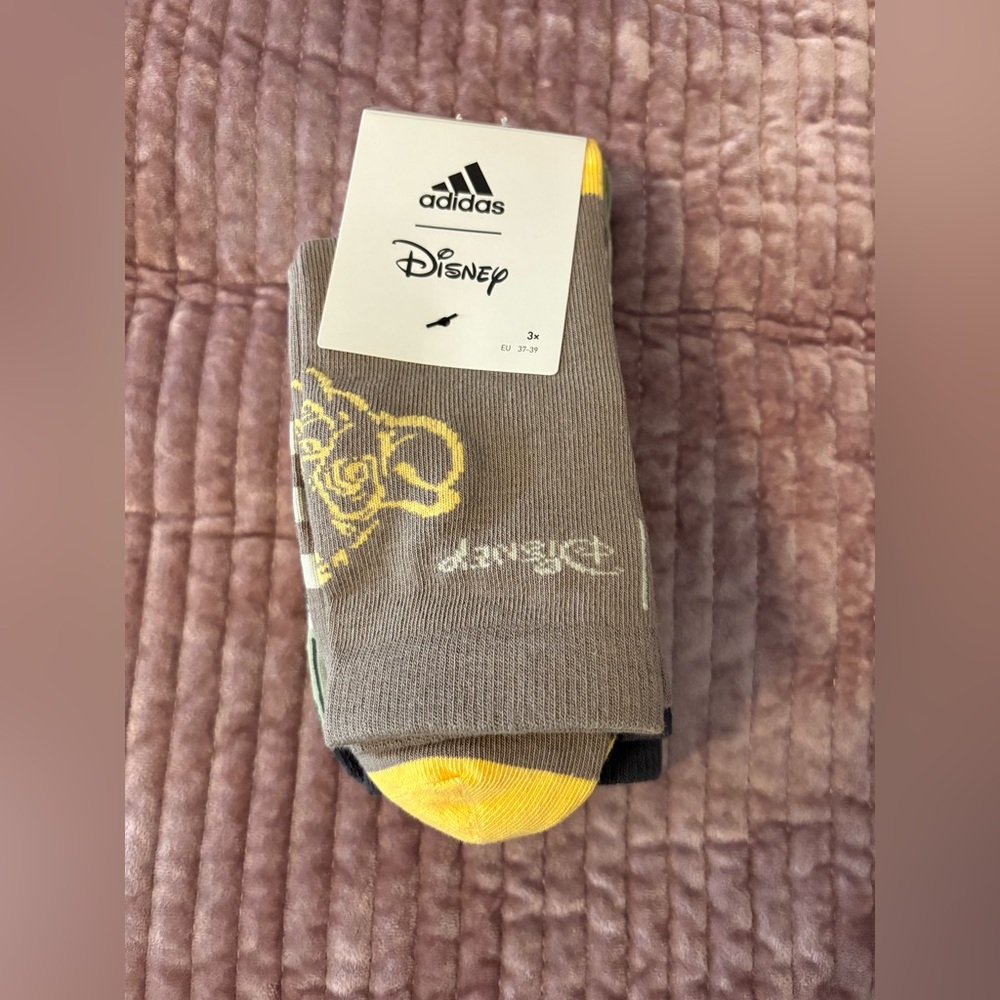 Adidas Lion King Socks 3 pack NWT